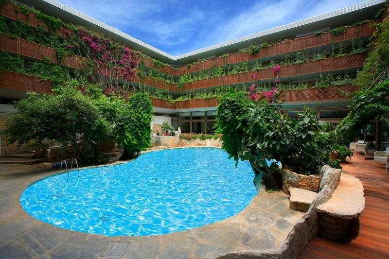 시티아 비치 시티 리조트 앤 스파 사이티아 외부 사진 The swimming pool at the hotel