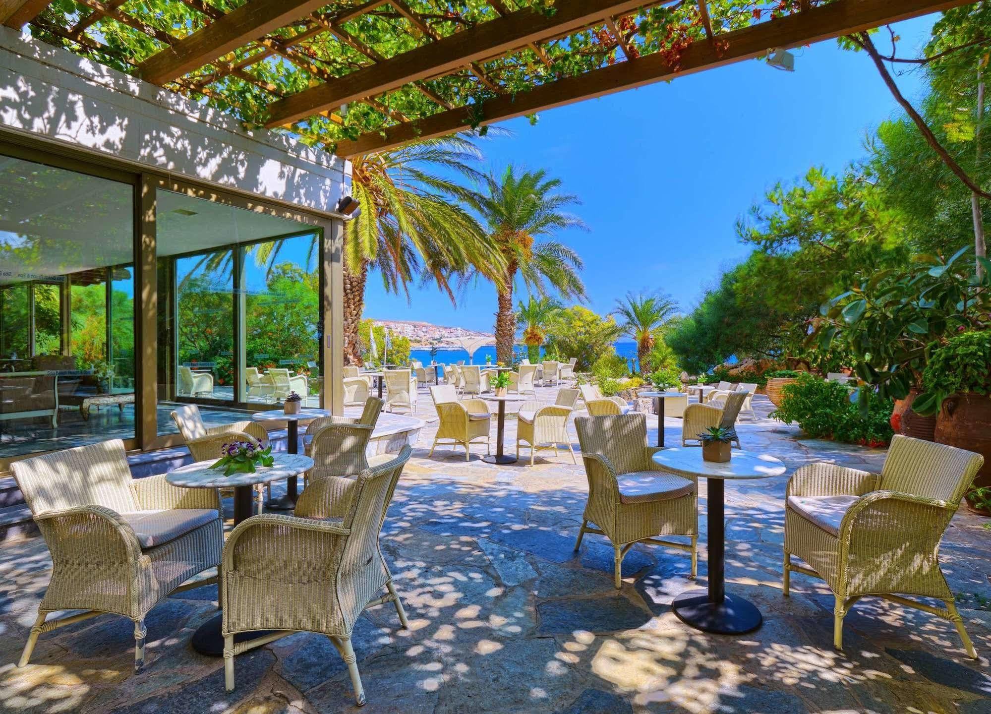 시티아 비치 시티 리조트 앤 스파 사이티아 외부 사진 The restaurant at the hotel